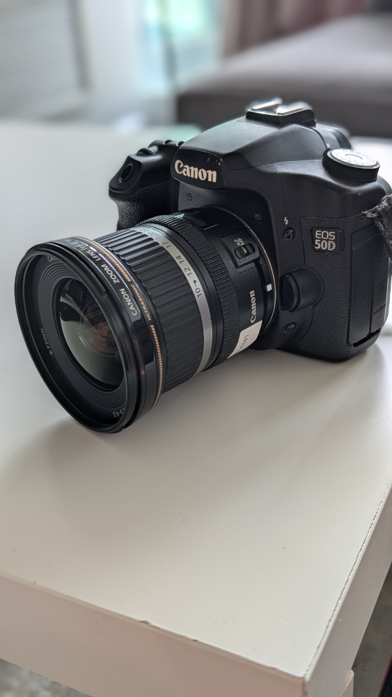 Canon EOS 50D Camera With Lens