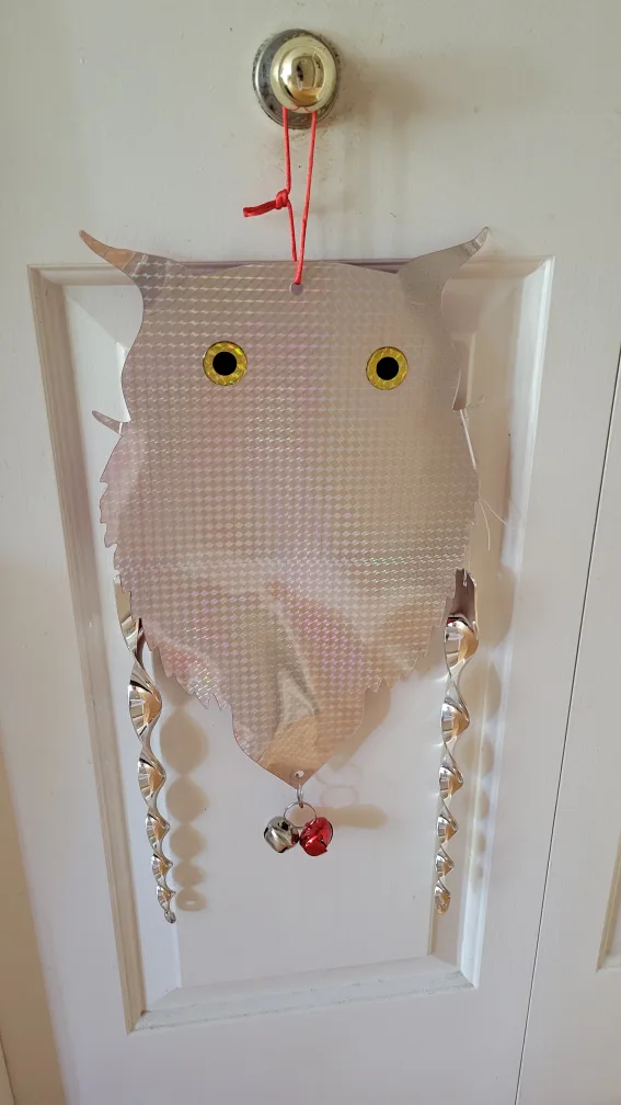 Brand New Effective Bird Deterrent Reflective Owl Kit thumbnail