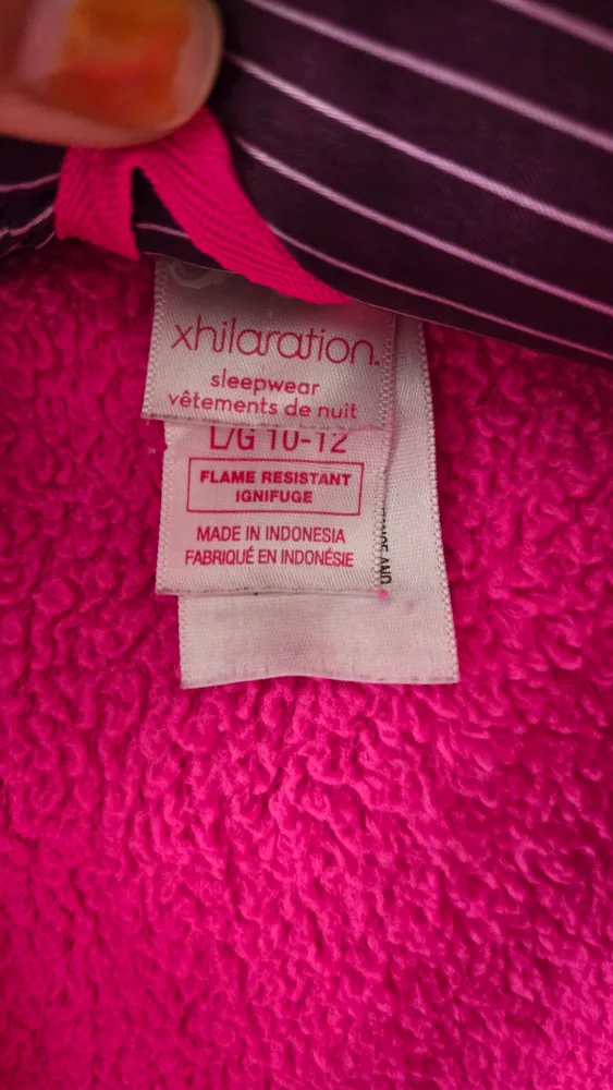 Xhilaration Robe - Girls' Size L/G 10-12 image indicator(2)