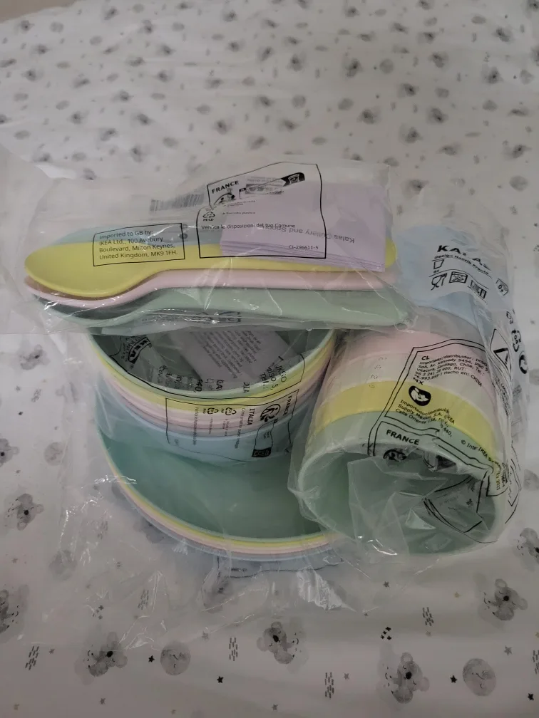 Brand New IKEA KALAS Kids' Dinnerware Set 🥕 image indicator(3)