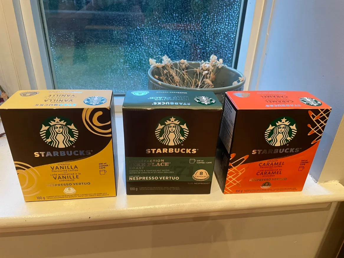 Starbucks Nespresso Vertuo Capsules - 3 Boxes thumbnail