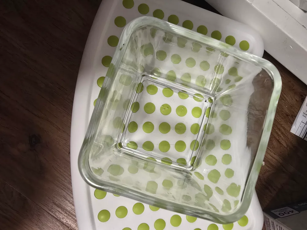 Glass Square Dish thumbnail