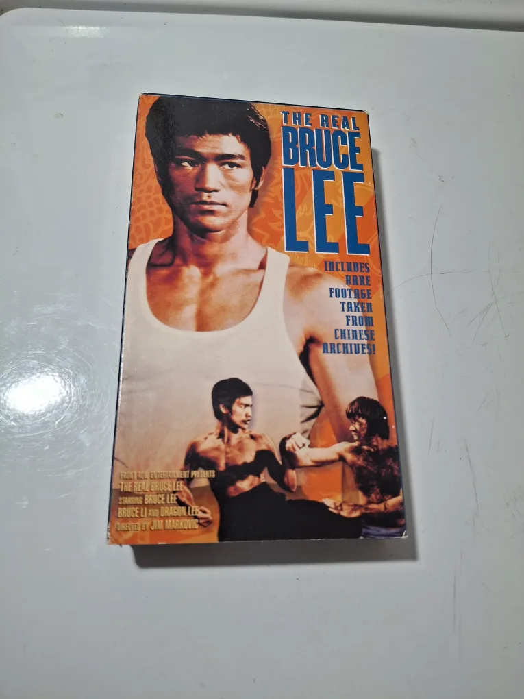 The Real Bruce Lee VHS Tape #freecycle thumbnail