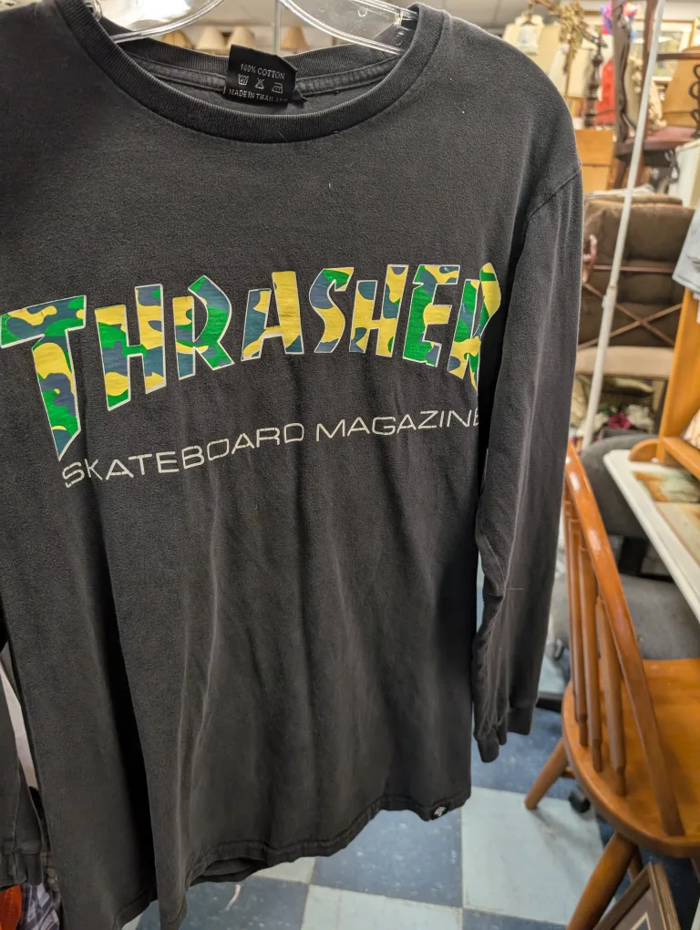 Thrasher Skateboard Magazine Long Sleeve Shirt thumbnail