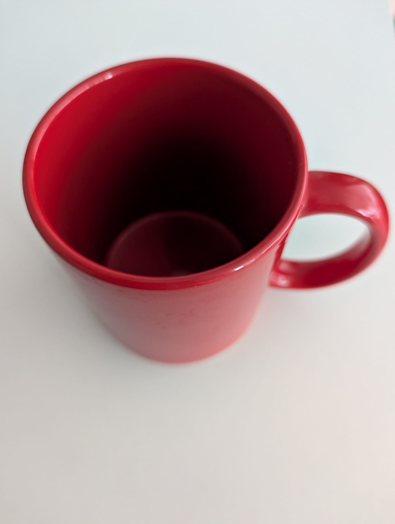 Red Ceramic Mug