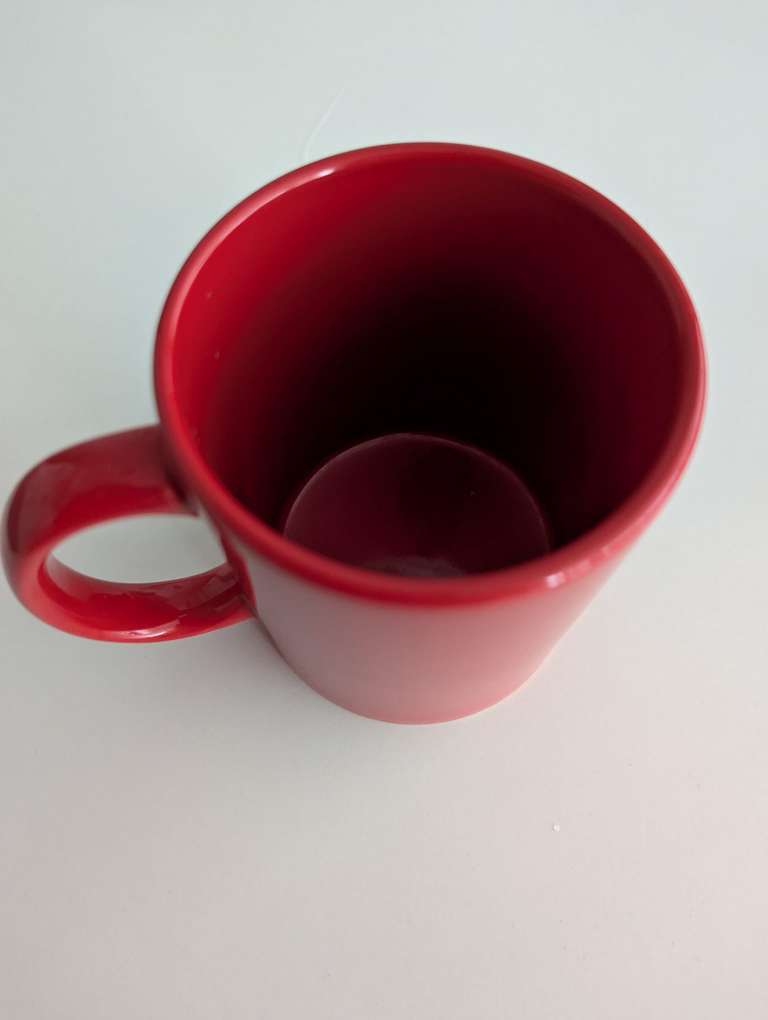Red Ceramic Mug - photo 3