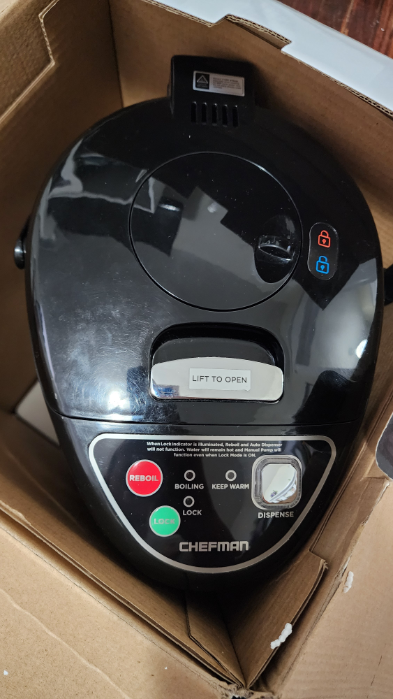 CHEFMAN Electric Hot Water Pot - photo 2