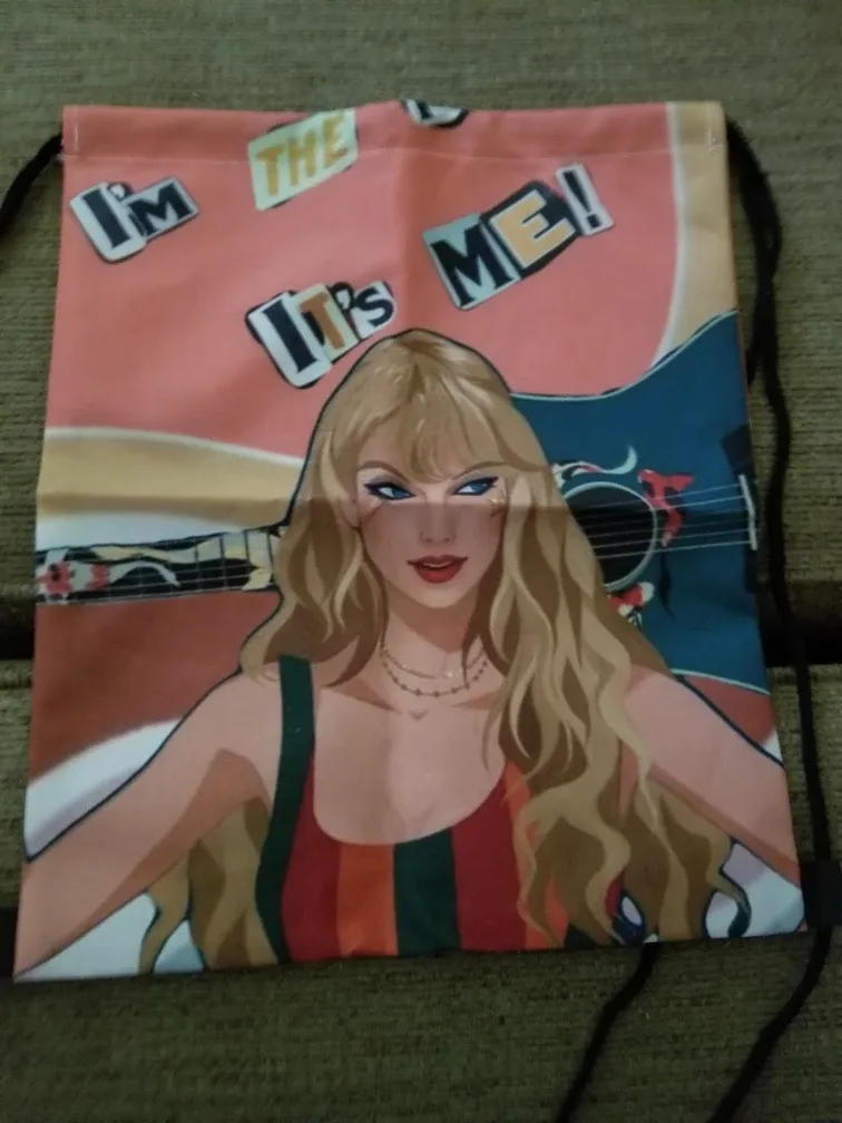 Taylor Swift Drawstring Bag thumbnail
