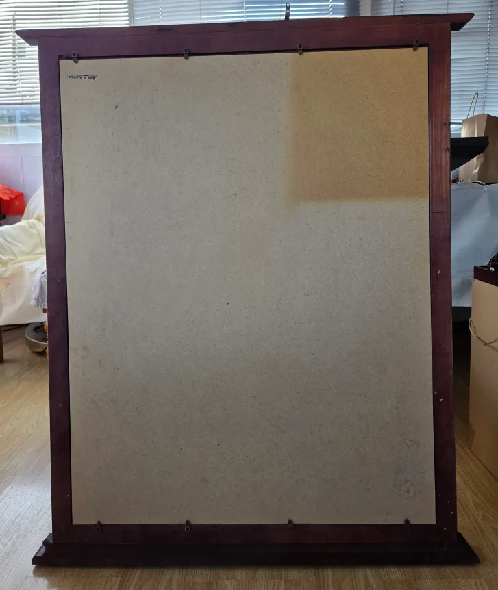 Wood Framed Mirror image indicator(2)