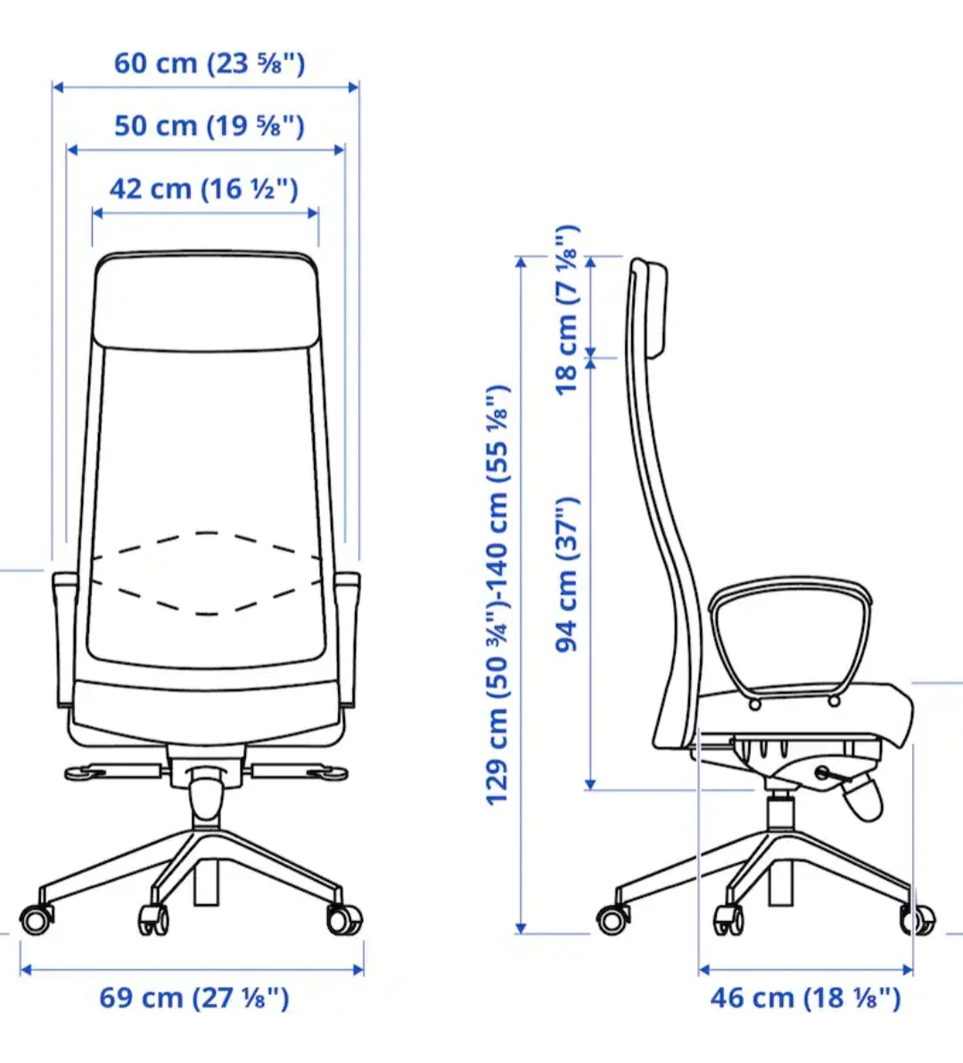 MARKUS Office Chair Vissle Dark Gray Medium image indicator(5)