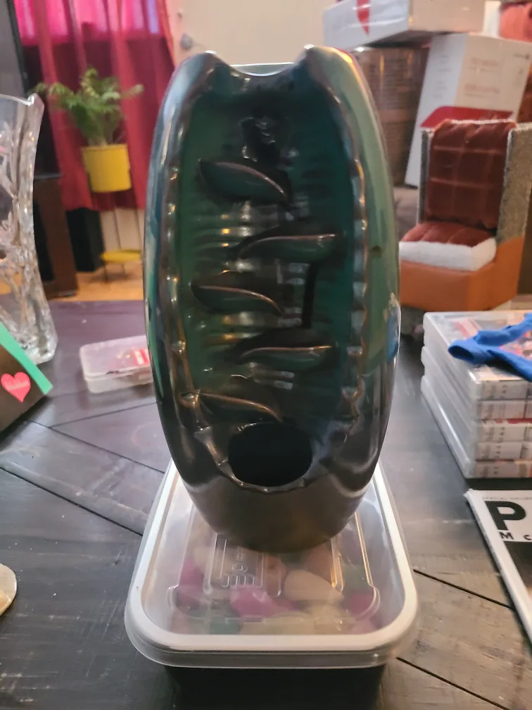 Blue Mountain Backflow Incense Burner plus many cones thumbnail