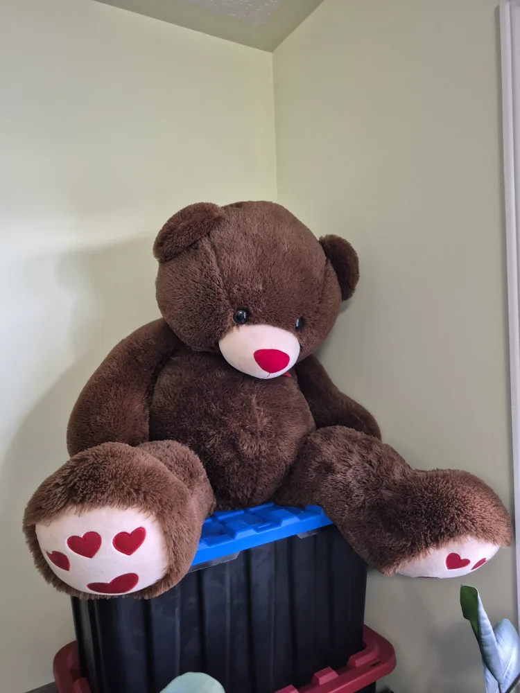 Large Brown Teddy Bear image indicator(3)