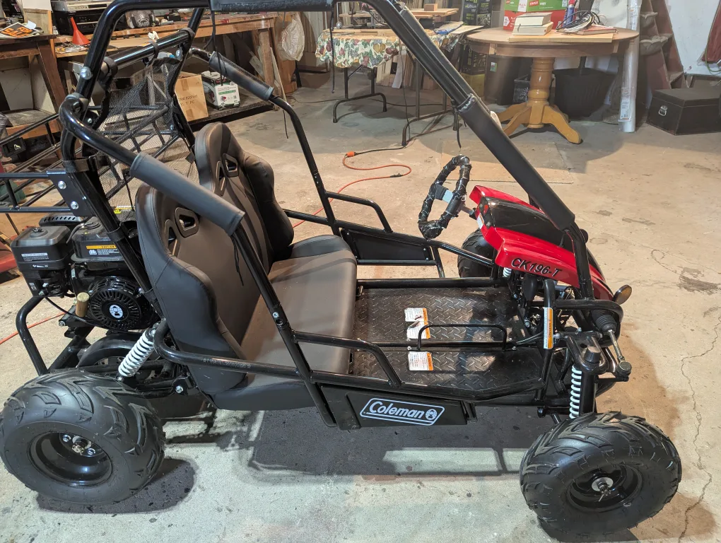 Coleman CK196-T Go-Kart image indicator(3)