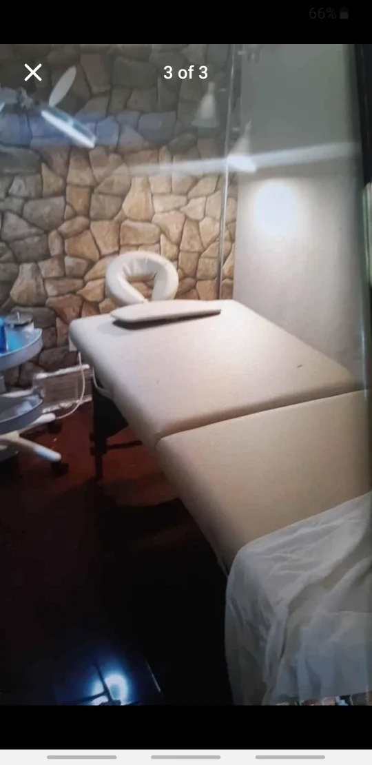 Massage Table with Rolling Cart thumbnail