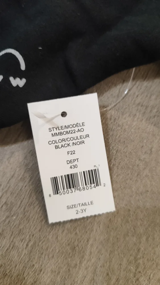 Black Bomber Jacket with Smiley Face Design image indicator(3)