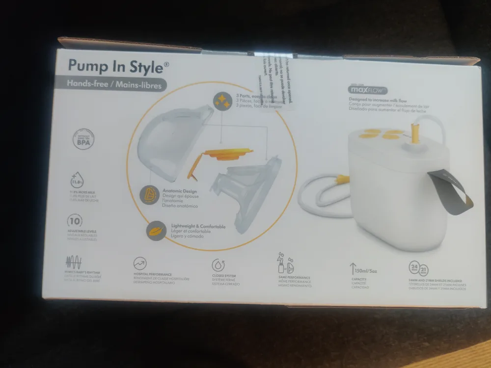 Brand new Sealed Medela Pump In Style Hands-free Breast Pump image indicator(3)