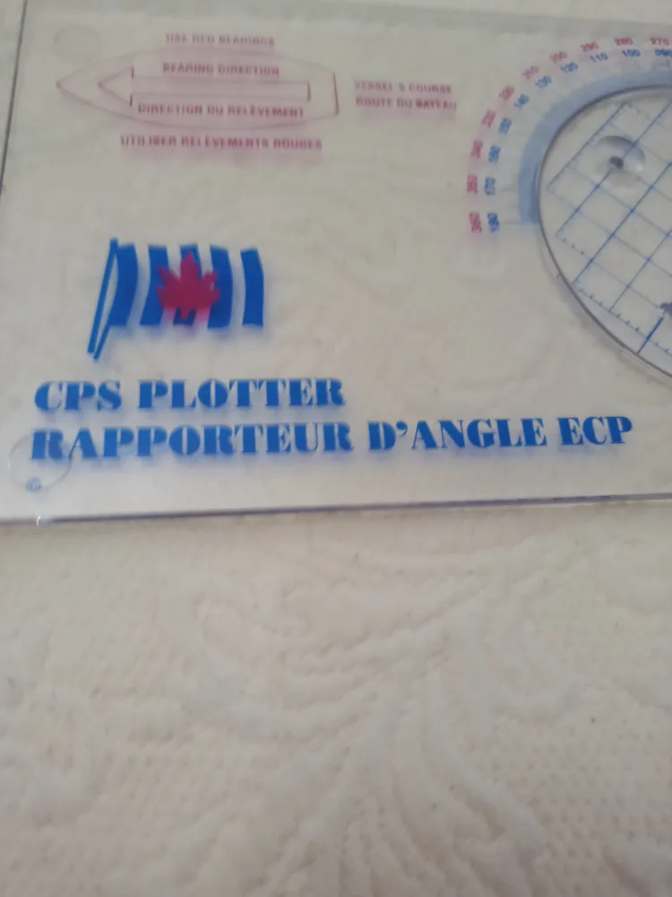 Nautical Navigation Protractor CPS Plotter image indicator(4)