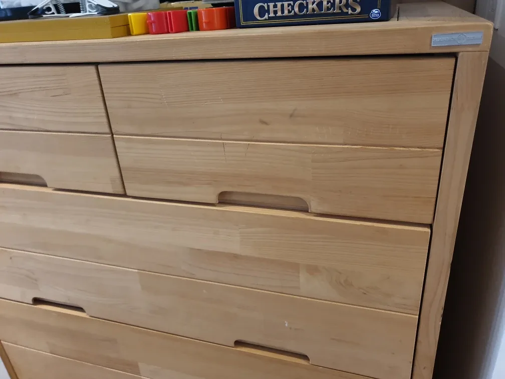 Wooden Dresser With Drawers image indicator(5)