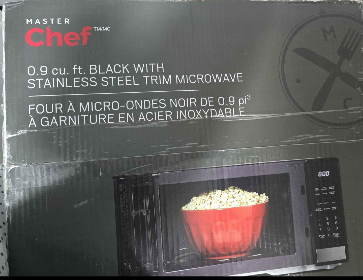Master Chef 0.9 cu. ft. Microwave - photo 3
