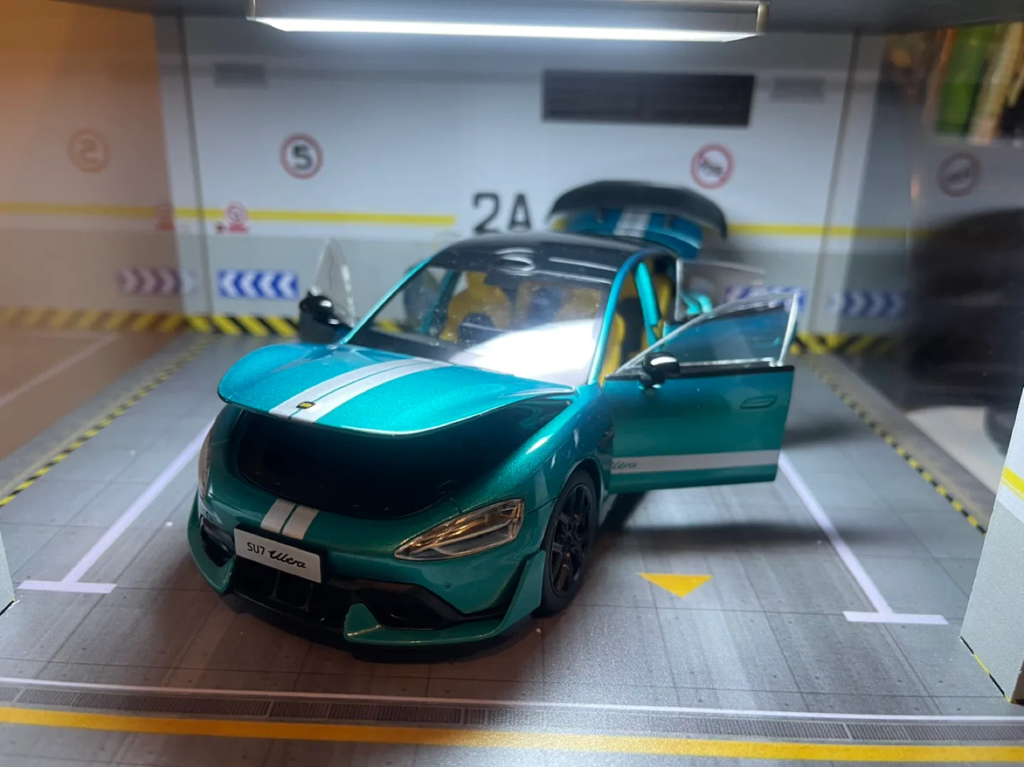 1:24 Xiaomi SU7 & SU7 Ultra Models image indicator(3)