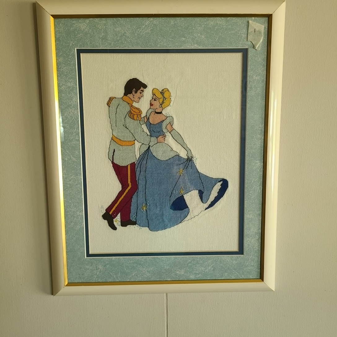 Disney's Cinderella and Prince Charming Dancing at the Ball