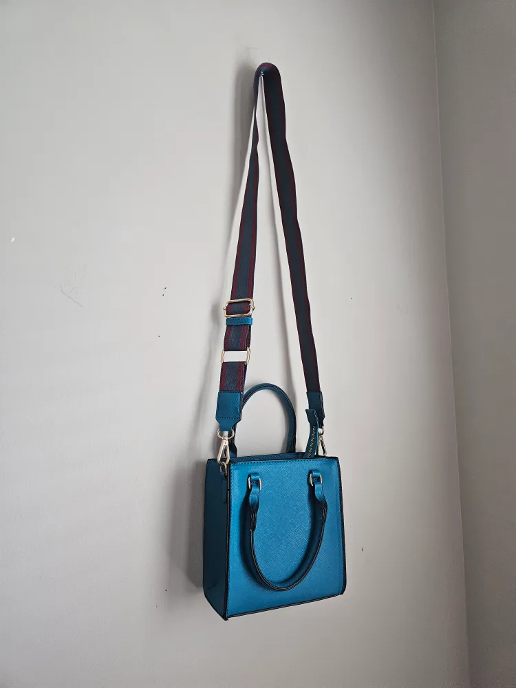 Blue Satchel Handbag thumbnail