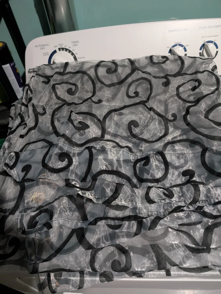 Sheer curtains set of 4 thumbnail