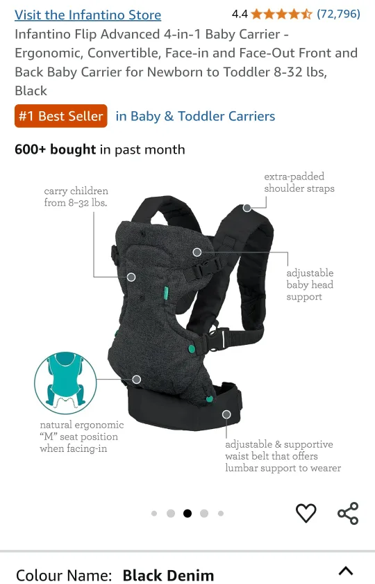 Infantino Baby Carrier image indicator(3)