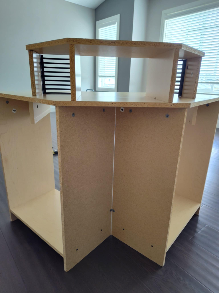 Corner Studio Desk - Beige Wood - photo 2
