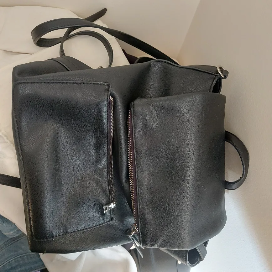 Zara Black Backpack thumbnail