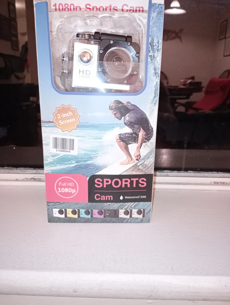 1080 Sports Cam Waterproof 30 m thumbnail
