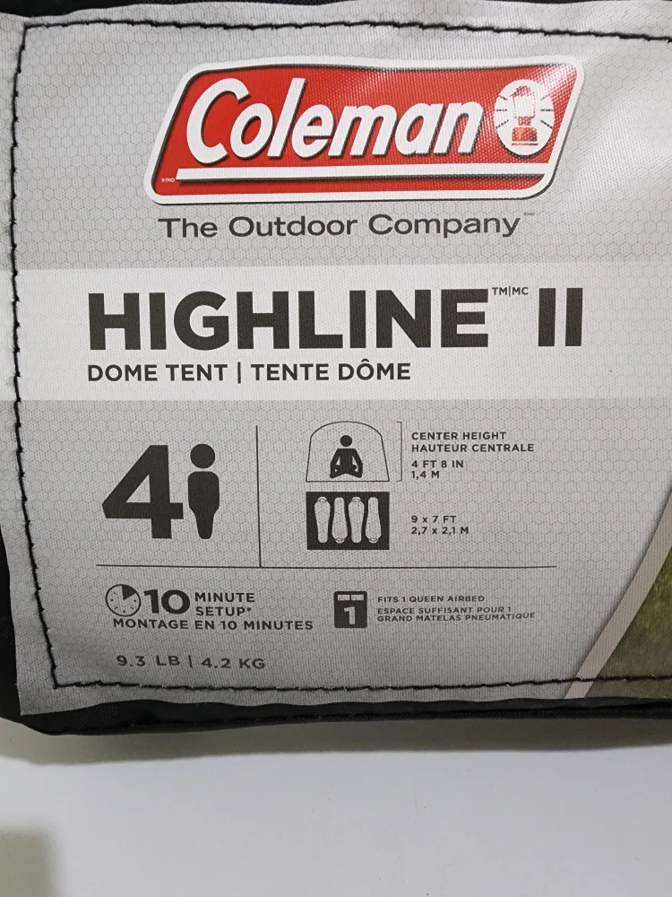 Coleman Highline II Dome Tent - Sleeps 4 image indicator(3)