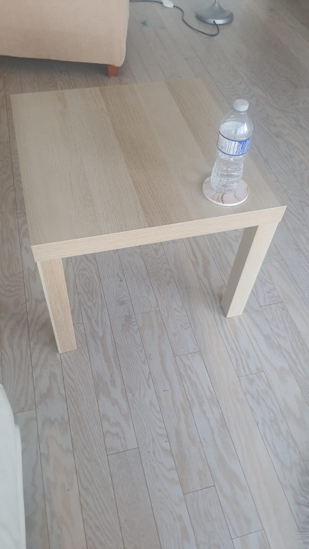 Light Wood Square Coffee Table - photo 5