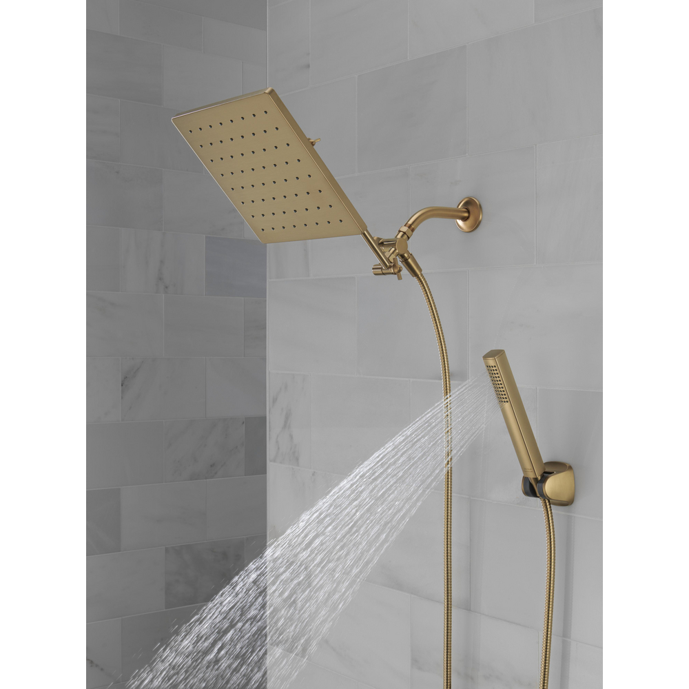 DELTA 10-inch Raincan Shower Head and Hand Held Shower Combo - photo 2