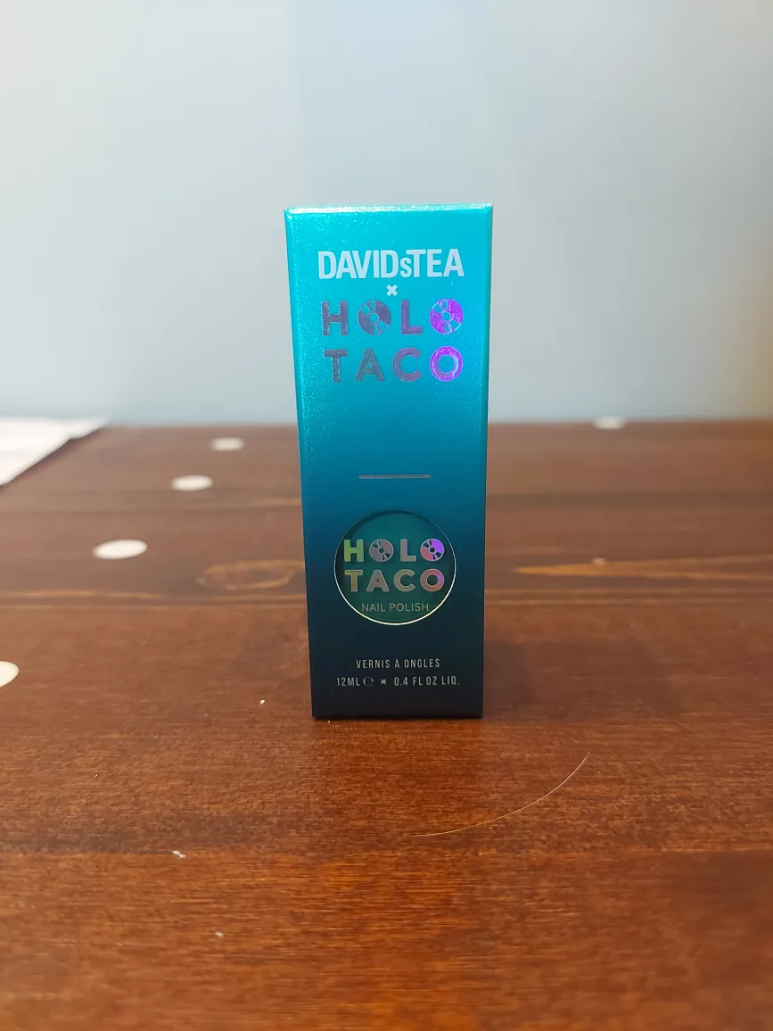 DAVIDsTEA x Holo Taco Nail Polish 💚 image indicator(2)