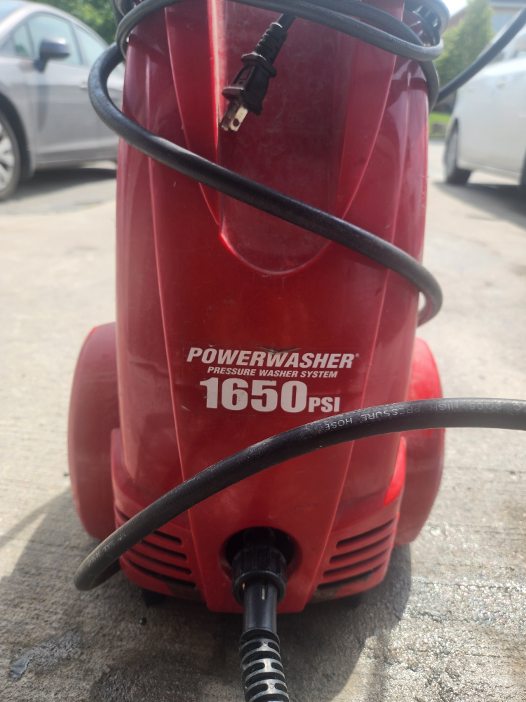 Powerwasher Pressure Washer System 1650 PSI - photo 2