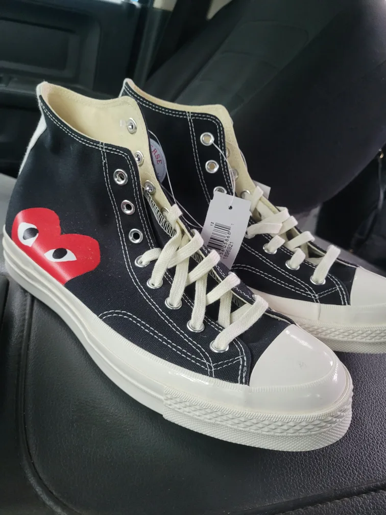 Converse x Comme des Garçons PLAY Chuck Taylor All Star High Top thumbnail