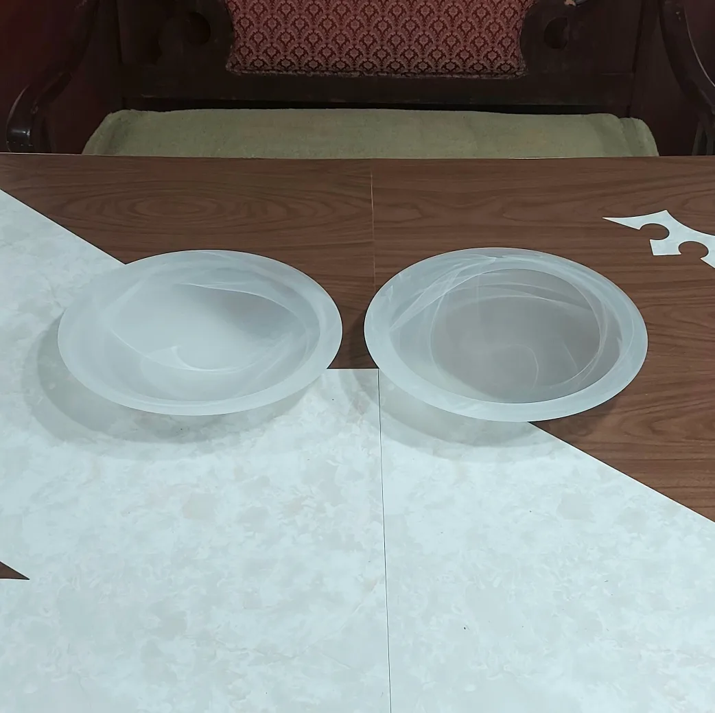 FREE flush mount light fixture covers 💡 #freecycle thumbnail