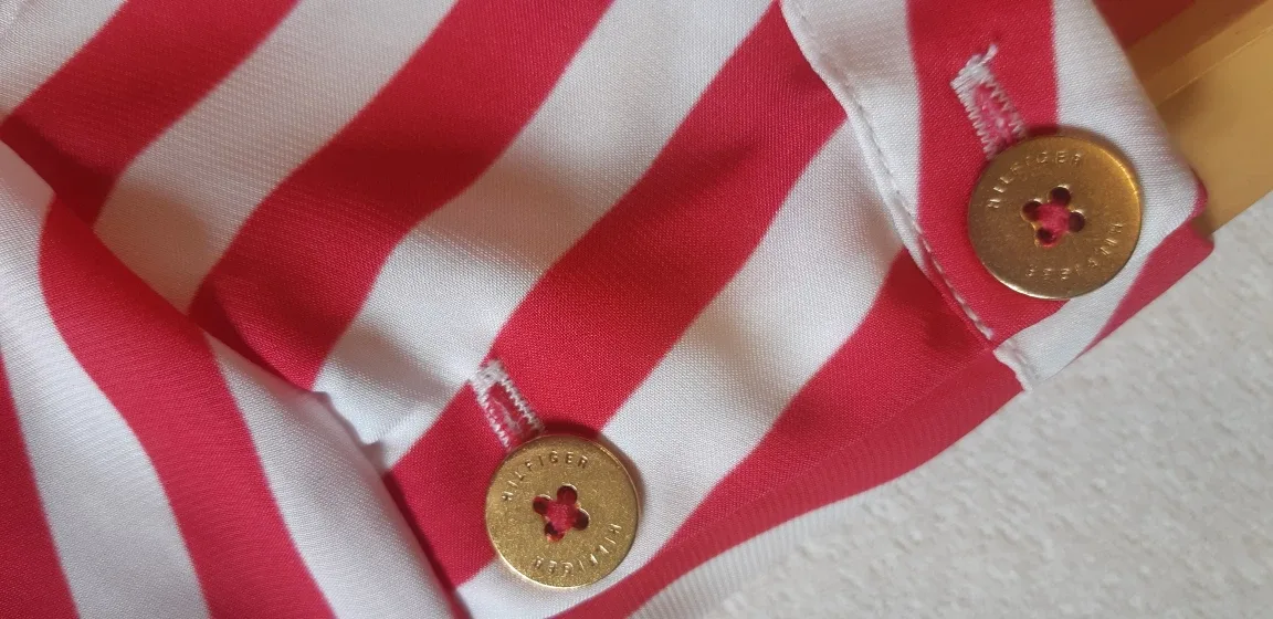 Tommy Hilfiger Striped Blouse - Size L image indicator(3)