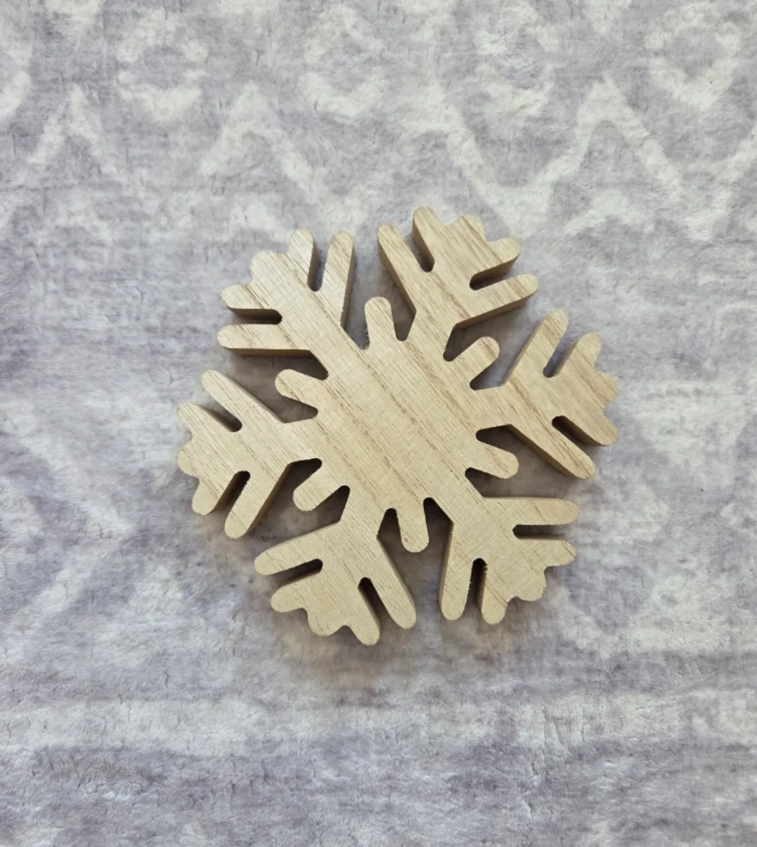 Wooden Snowflake #freecycle thumbnail