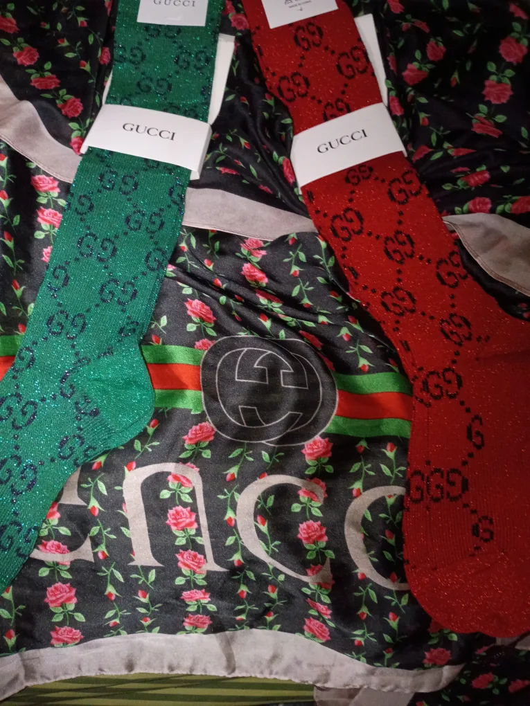 Gucci Socks - Red & Green image indicator(2)