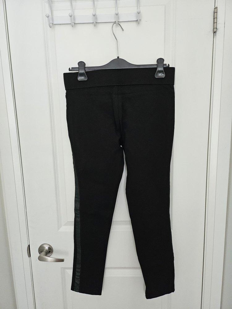 Ralph Lauren Leggings with Faux Leather Detail - photo 3