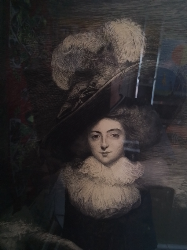 Antique Etching “Lady Camden” by C. Waltner - photo 2