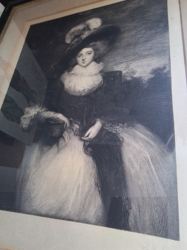 Antique Etching “Lady Camden” by C. Waltner - photo 3