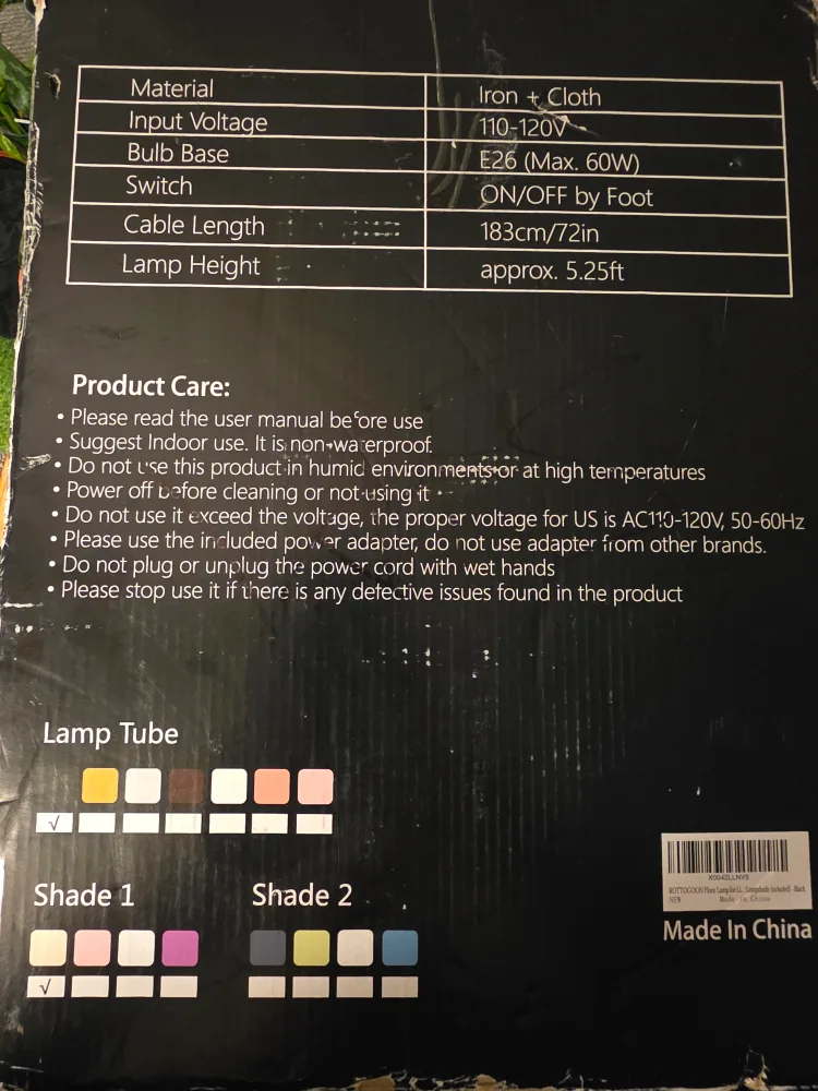 LED Floor Lamp - Sturdy Base image indicator(2)