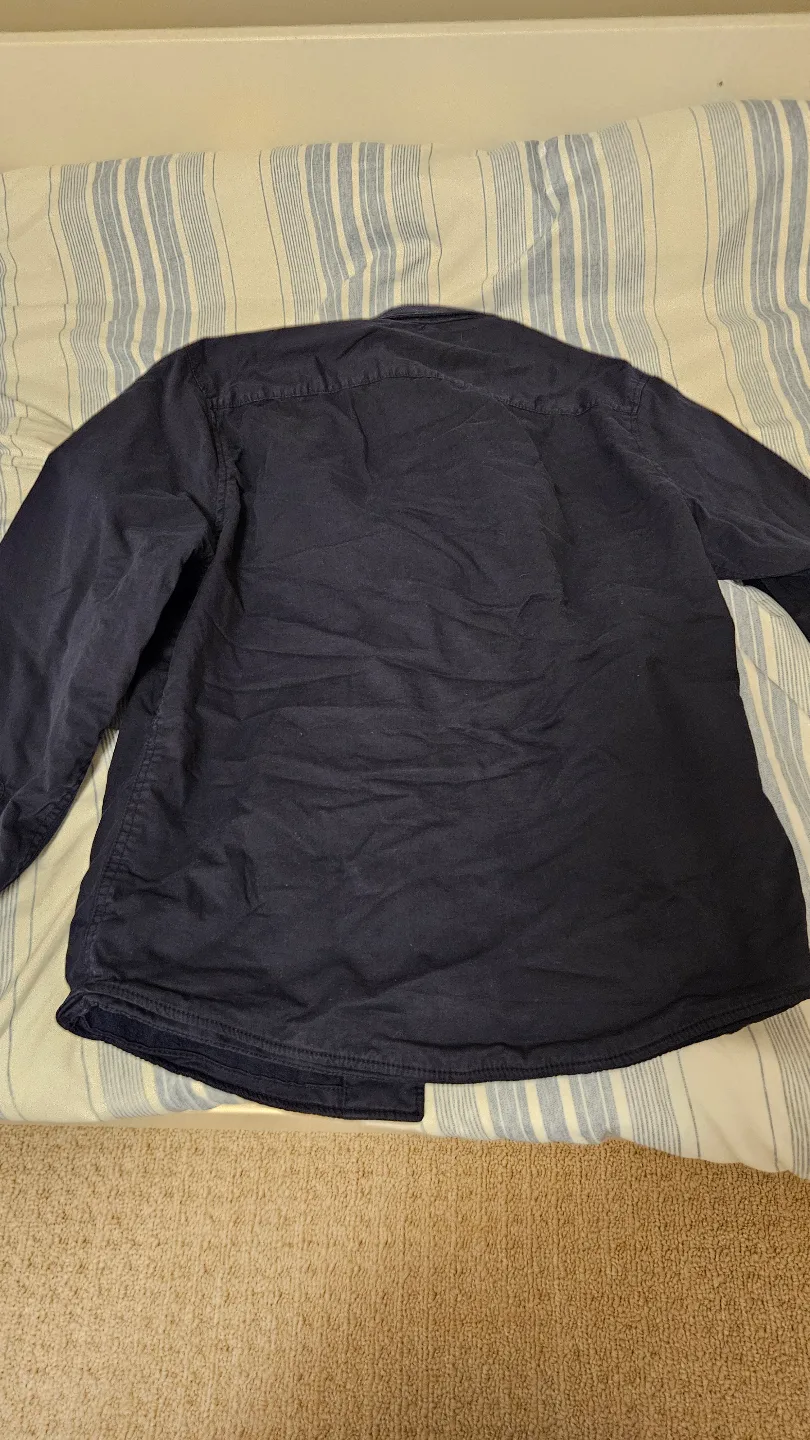 Abercrombie & Fitch Navy Shirt Jacket XS image indicator(5)