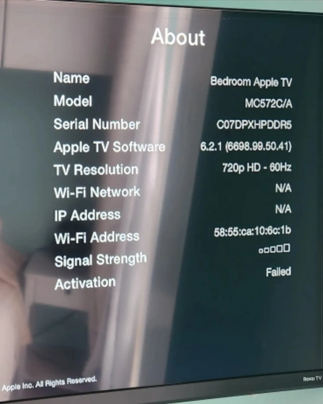 Apple TV MC572C/A image indicator(2)
