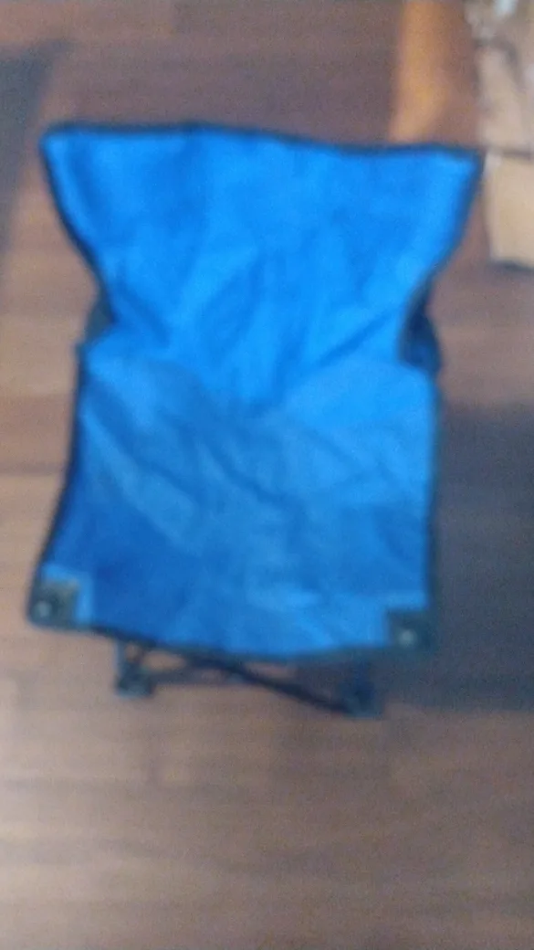 Blue Folding Camping chairs #Freecycle image indicator(3)