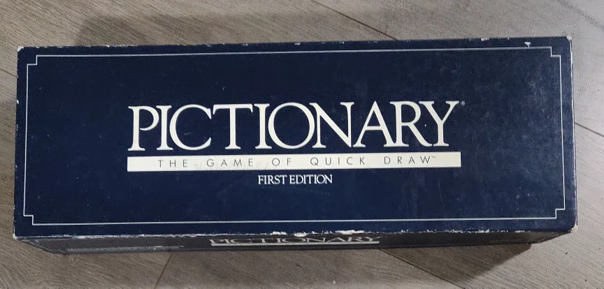 Pictionary The Game of Quick Draw First Edition thumbnail