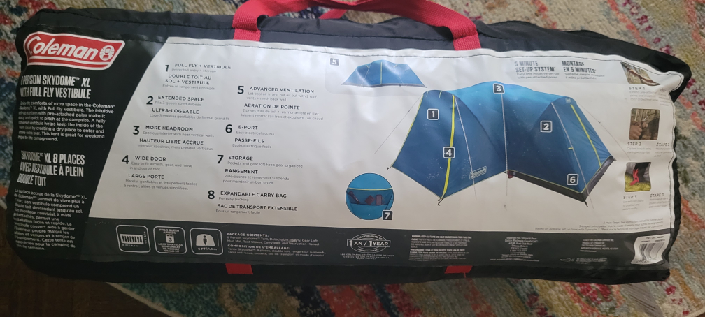 Coleman Skydome XL 8 Person Tent with Vestibule - photo 2